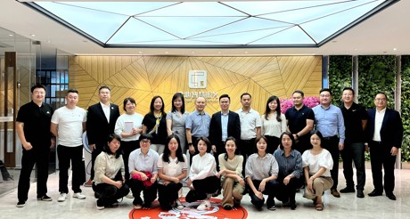 最新动态丨俊发七彩服务到访304AM永利集团智慧服务集团参观交流